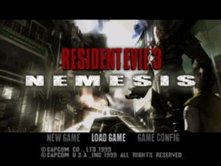 Screenshot Thumbnail / Media File 1 for Resident Evil 3 - Nemesis [U]